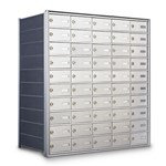 View Rear Loading 50-Door Horizontal Private Mailbox